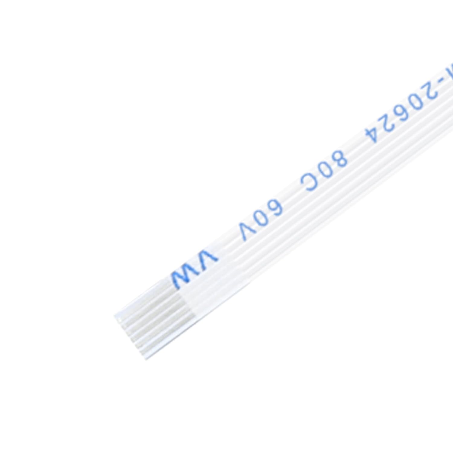 QUARKZMAN Pack of 5 FFC Flexible Ribbon Cable 6 Pins 0.5 mm Grid 80 mm Length FPC FFC Flexible Flat Cable for LCD TV Car Audio DVD Player Laptop (B Type) image 4