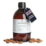 Naissance Natürliches Süßes Mandelöl (Nr. 215) 500ml – Vegan, Gentechnikfrei – Ideal zur...
