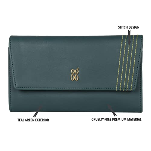 Image of Baggit Womens Lwxe Creative 3 Fold Wallet