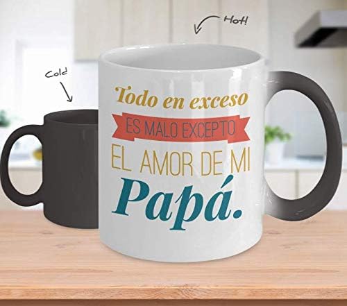 Miniatura 2 de Regalo para Papa Taza de Cafe Padre Feliz dia del Padre Vaso, taza café divertidas, tazas personalizadas, taza de café inspiradoras, taza con
