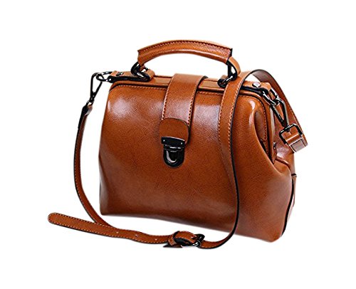 セレブレザー CELEB 手作り ドクターズバッグ ハンドメイド 職人 ヴィンテージ風 本革 牛皮 カウレザー シンプル 2wayショルダーバッグ カバン 鞄 バック 医者 ユニセックス 買い物 メンズ男性 レディース女性 ギフト プレゼント d199n2 (ブラウン)のサムネイル