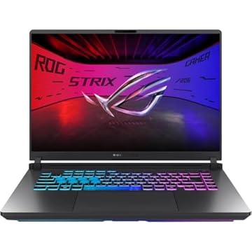 ASUS ROG Strix G16 WUXGA 165Hz 3ms 40.6 cm Notebook para jogos Intel Core i9-14900HX 16GB RAM 1TB SSD NVIDIA GeForce RTX 5060 Eclipse Cinza