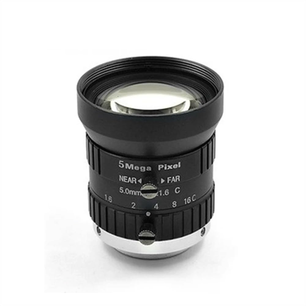 Mikroskop-Beobachtung, C-Halterung, industrielles C_CTV-Objektiv, manueller Zoom, Fokus, industrielle Vision, industrielle Kamera-Objektiv, 3 MP, 5 MP, 10 MP optional (16 mm, 8 MP)