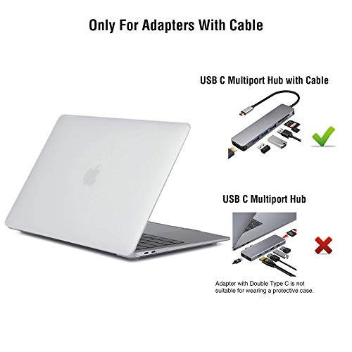 Capa para MacBook Pro 13 polegadas para notebooks A2159 A1989 A1706 lançado em 2020, 2019 2018 2017