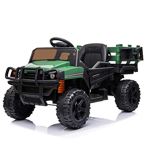 Why Choose Lovinland Electric Ride On Vehicle for Kids ,Childern Truck with Remote Control Off-Road ...
