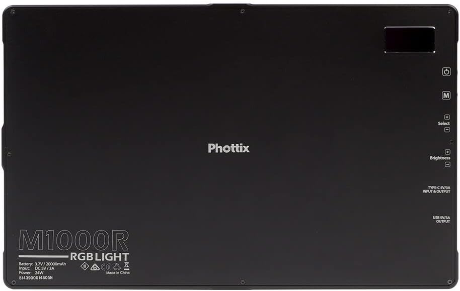 Phottix M1000R RGB Light (PH81439)