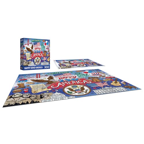 Puzzle Jigsaw Patriótico Americana 9 años a 99 años miniatura 3