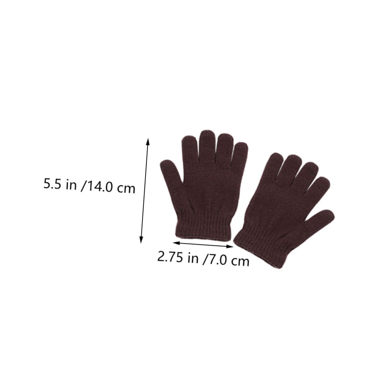 WOFASHPURET 12 Pairs Boys and Girls Winter Gloves Thicken Children Gloves Fingertips Warm Hand Protectors for Boys Girls (random)