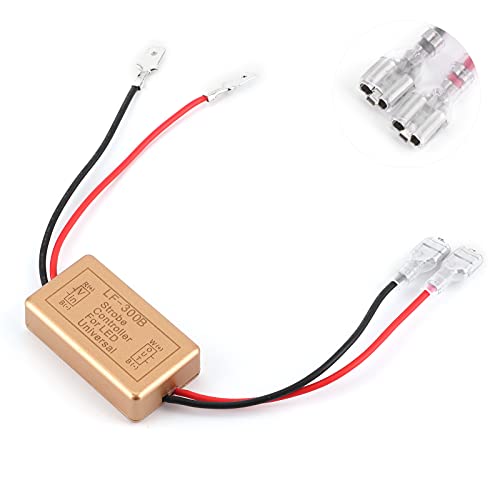 Led Strobe Controller, Professional Car Flasher Module Easy To Install For Led Headlight For Fog Light #TOP3