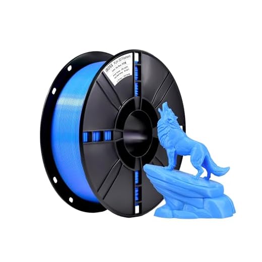 iBOSS PLA+ 3D Printer Filament PLA Plus Filament 1.75mm, Neatly Wound 3D Printing Filament 1.75mm, Dimensional Accuracy +/- 0.02 mm, Fit Most FDM 3D Printers, 1kg Spool (2.2lbs), Sky Blue(Light Blue)