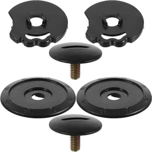 VALICLUD 6 pezzi Kit Base Meccanismo Casco Accessori Compatibili per Visiera Installazione Facile e Duratura per Marche Caschi