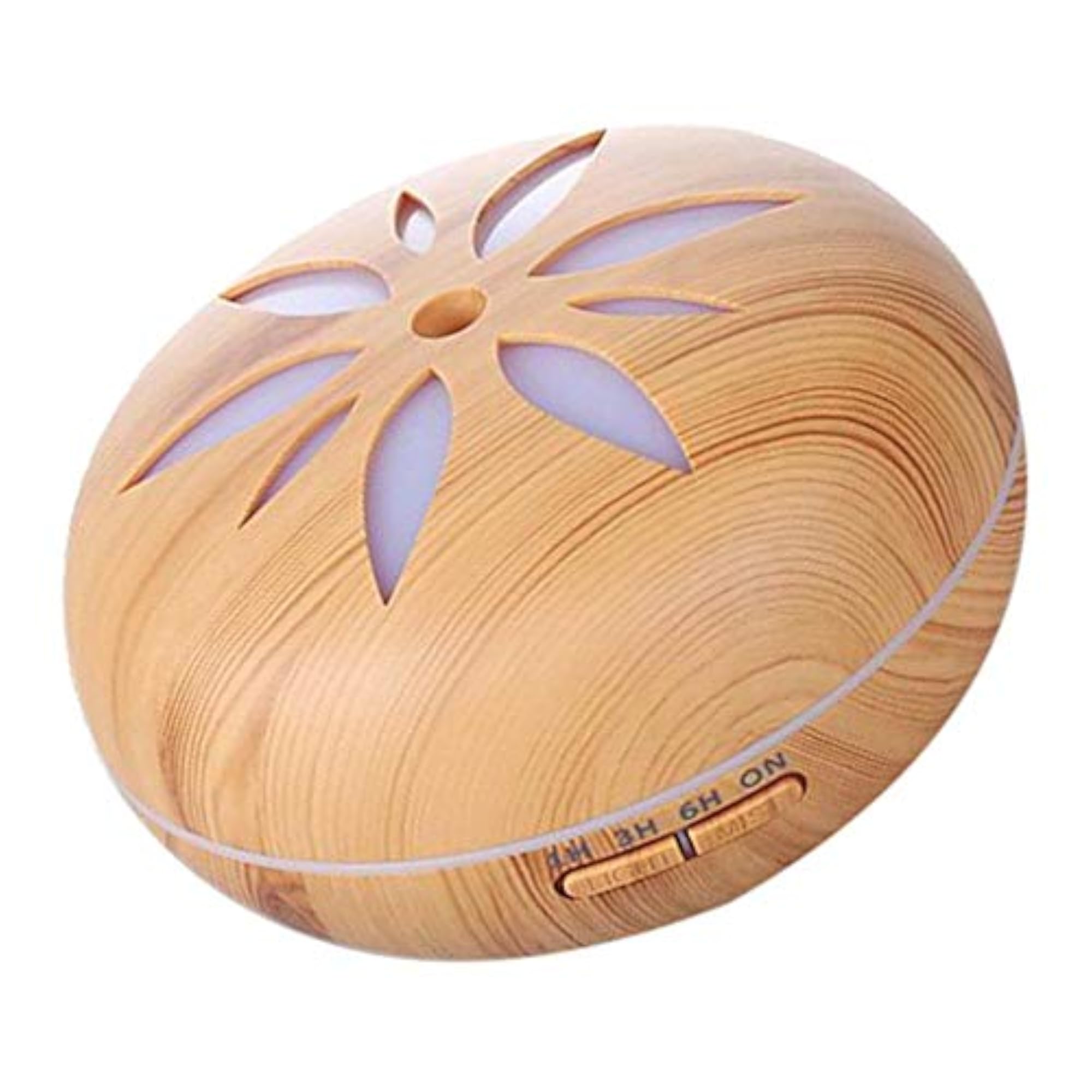 LICHTS British Plug RC Wood Grain Aroma Diffuser 500ml