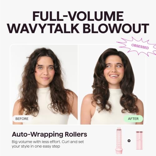 Wavytalk Airshape Pro Roller Air Styler Set for Salon Blowout at Home - 3