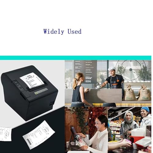 Image of Bluetooth pos kithcen printer,80mm Restaurant Auto cutter thermal receipt bill ticket printer,Compatible with android /WINDOWS,NOT for ios /ipad /MAC /POS Systerm /Uber /DoorDash /Square (Bluetooth+USB)