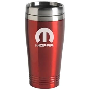 Au-Tomotive Gold, INC Red Stainless Steel Travel Mug Tumbler for Mopar