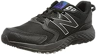 New Balance Men's 410v7 Running Shoes, Black, 7.5 US Wide