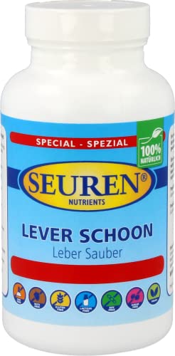 Seuren Nutrients | Leber Reinigung 200 Tabletten | Glutenfrei | Laktosefrei | Zuckerfrei | 100% natürlich Cover