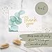 Thank You Cards with Envelopes | 48 Gold Foil Eucalyptus | Wedding, Bridal Shower, Baby Shower, Graduation, Small Business Thank You Notes 4x6 inches Blank Inside