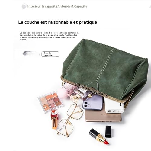 Sac à main rétro pour femmes style vintage crossbody multipoche - 3