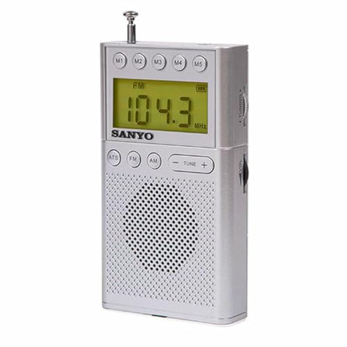 Radio Portátil Digital Sanyo Plateado Am/FM   Marca: Sanyo   EAN: 8432068023530