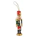 Kurt Adler Wooden Nutcracker Ornament 4-Piece Box Set, 5-Inch
