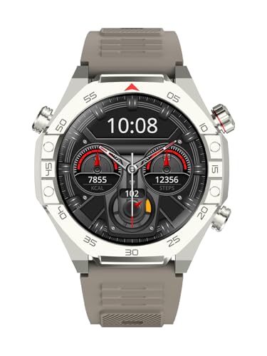 TIMEX Smart NexGen 1.43'(3.6cm) AMOLED Display with Functional Crown and BT Calling Smartwatch for Unisex -...