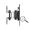 PureMounts FM10-100 Support Mural pour TV avec 33-69cm (13-27"), VESA: 100x100, basculable: 3°/-12°, pivotement: +/-25°, Distance du Mur: 75mm, Charger Max: 25kg, Noir PM-FM10-100 #1