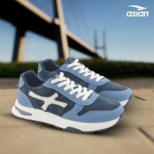 Image of ASIAN Python-02 Men's Stylish Low-Top Sneaker | Memory Foam Sneakers with Cushioning | Casual Street Sneaker