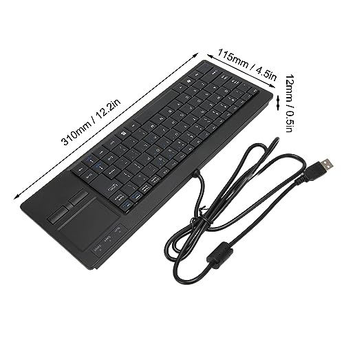 Mini clavier industriel de précision, liaison filaire stable et châssis ultra fin - 6