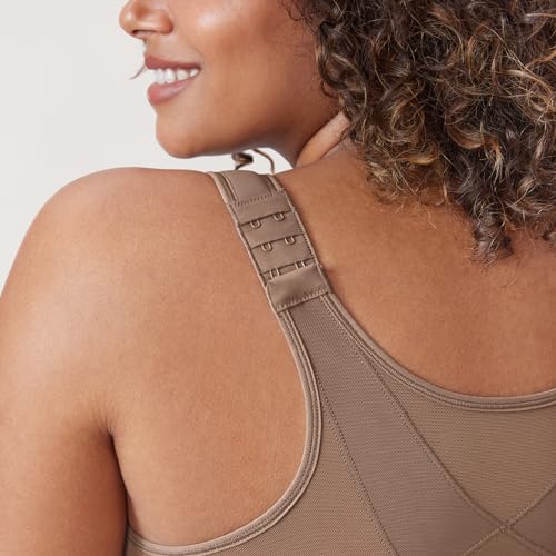 Image of DELIMIRA Women's Front Closure Posture Wireless Bras | Double Layer, Back Support, Full Coverage