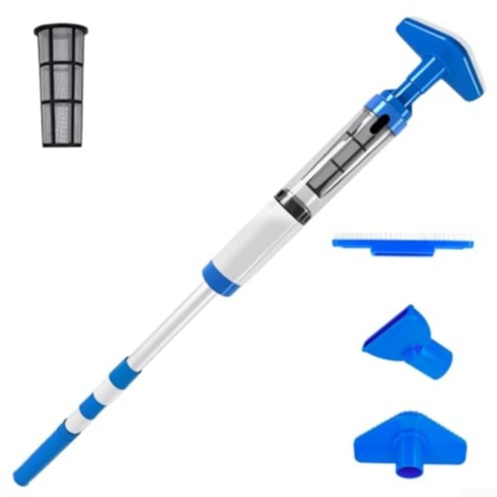 Nettoyeur Piscine ABS Léger Portable Compact(Blue)