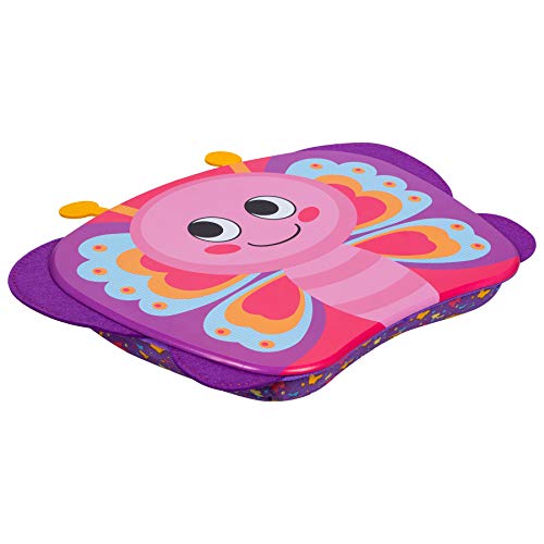 LapGear Lap Pets Lap Desk for Kids - Butterfly - Fits Up to
