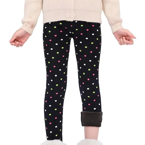 Baby Girls Polka Dot Leggings Cotton Basic Legging Kids Fitting Long Pant Toddler Girls Active Newborn