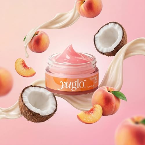 YUGLO Lip Sleeping Mask Peach 0.7 oz — view 5