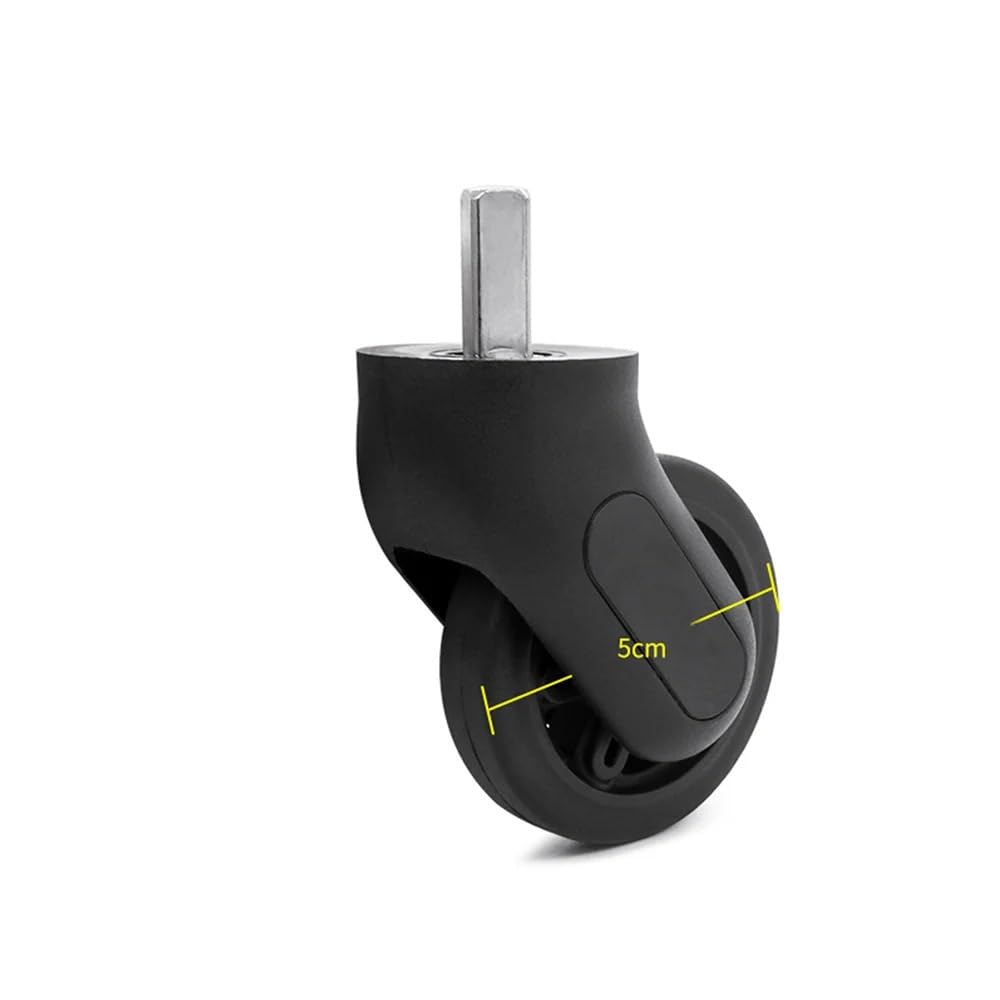 Geeignet for französische Koffer, Universal-Radzubehör, Passwort-Box-Rad, Ersatz-Riemenscheibe, Koffer, leises Rad(DS01 (2PCS))