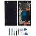 LCD display Touch Screen Digitizer Assembly for Sony Xperia Z LT36i L36H C6603 C6602 with free tools (Black + Frame)