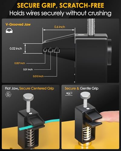 Image of Helping Hands Soldering Station, 2 Way Magnetic PCB Holder Clamps, One-Push Spring Loaded Third Hand Tool with 2 Adjustable Clips for Electronics, PCB Repair and DIY, Craft
