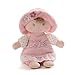 Baby GUND My First Dolly Brunette Stuffed Plush Rattle, 7"