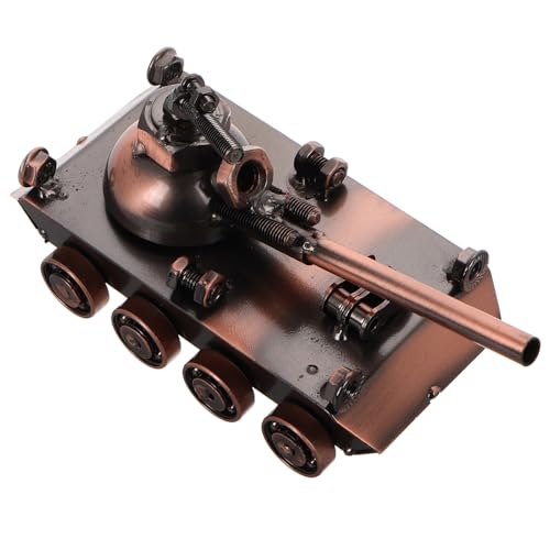 Tanque de hierro miniatura Ipetboom para decorar vitrinas 2