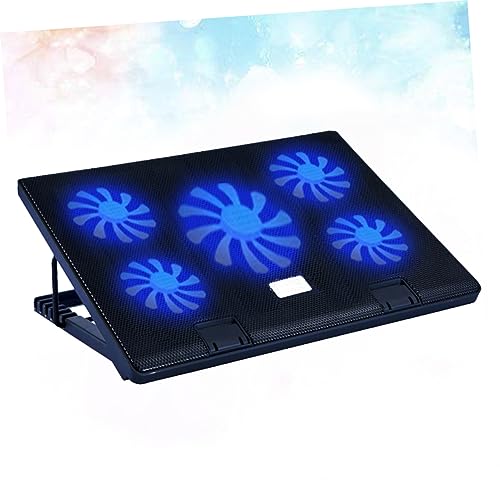Enfriador para portátil Gadpiparty con ventiladores USB Negro miniatura 3