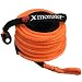 X MONSTER HMPE Synthetic Winch Rope 3/8" x 90' for UTV/ATV Winch 16,200 lbs, Orange