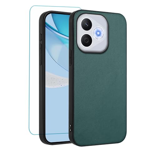 Coque Honor 400 Lite 5G vert en cuir pour protéger votre écran lors de vos déplacements