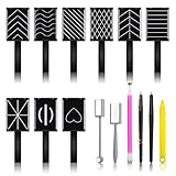 15PCS Magnet Nail Art Tool Set, Magnets for Cats Eye Gel Polish Cat Eye Magnet with Double Head...