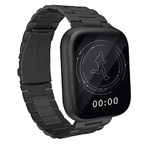 Bracelet en acier inoxydable noir premium pour iWatch SE Series 6 5 4