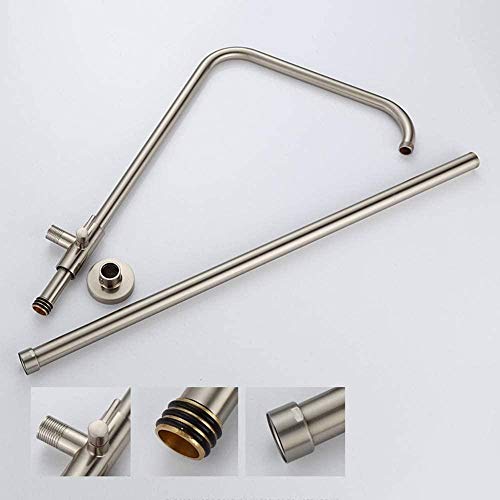 Ensemble de douche double pour régler le manque de pression et les variations de température - 5