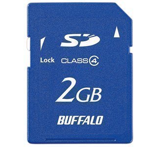 Amazon | BUFFALO SDカード スタンダードモデル 2GB RSDC-S2GC4