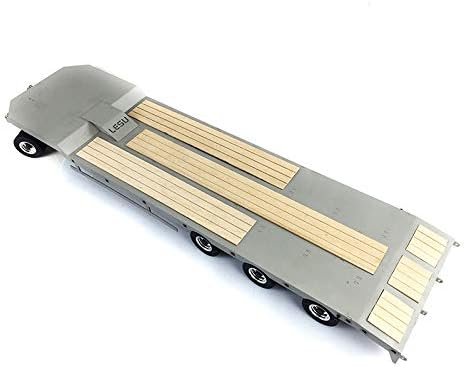TOUCAN RC HOBBY US in Stock Metal Trailer Plate 887.6 * 190 * 78MM for LESU 1/14 RC Truck Model Car
