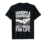 Grandpa and Grandson Best Friends for Life Shirt Matching T-Shirt