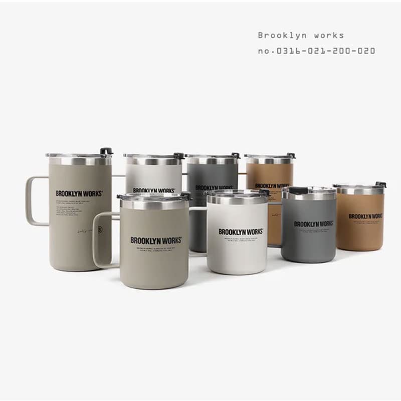 Amazon | BROOKLYNWORKS ブルックリンワークス CUP W ダブルマグカップ