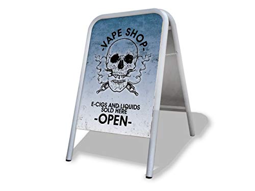 Vape Shop Large A Board Pavement Sign MEGA Listing Outdoor Street Advertising Display…